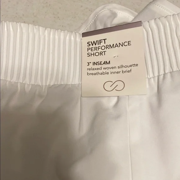 CALIA by Carrie Underwood White Athletic Shorts - Picture 4 of 5